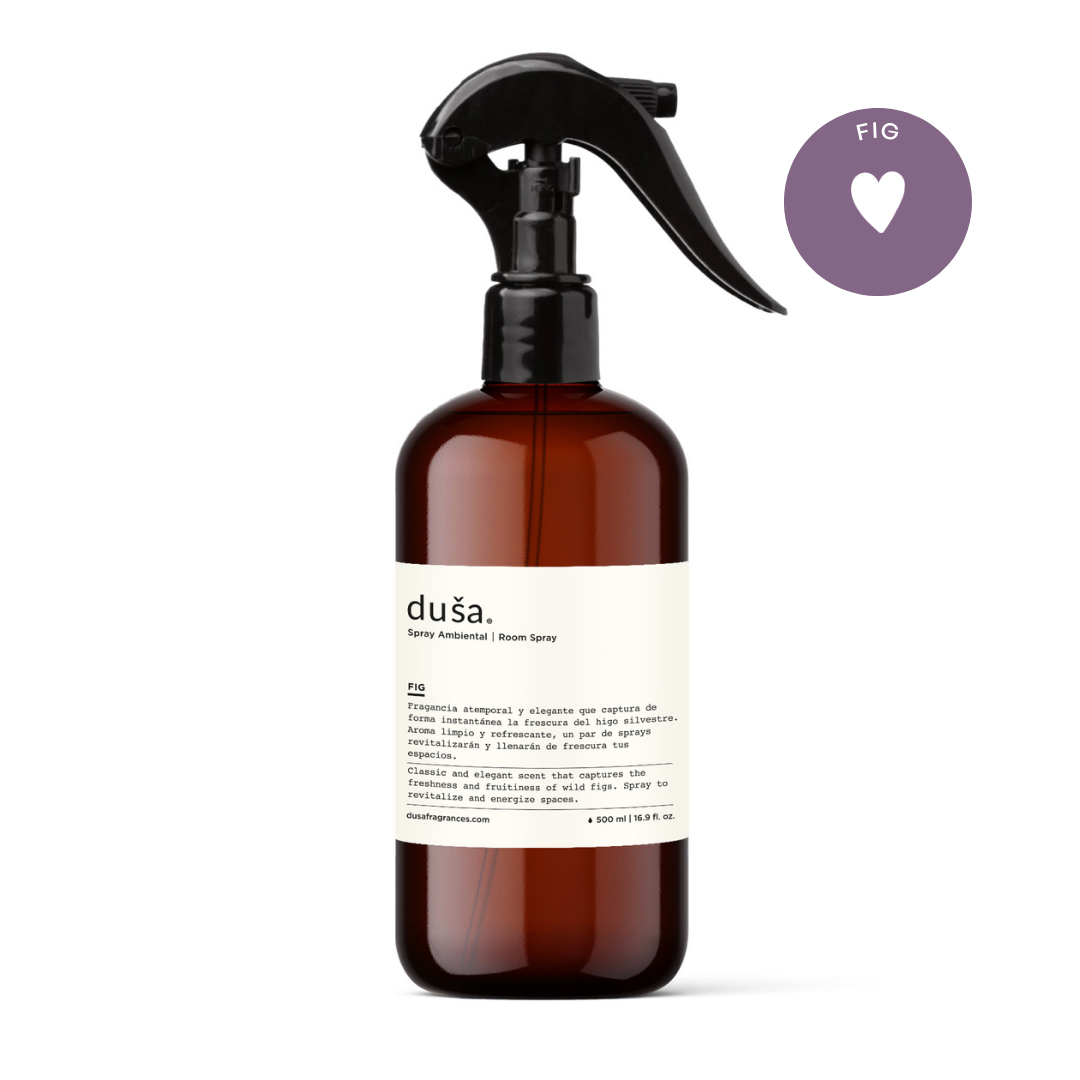 Fig- Aromatizante en Spray |  Para Telas y Ropa de Cama | Eliminador de olores en Spray - 500ml